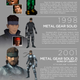 Illustration for article titled How Solid Snake And Big Boss Have Changed Over 27 Years